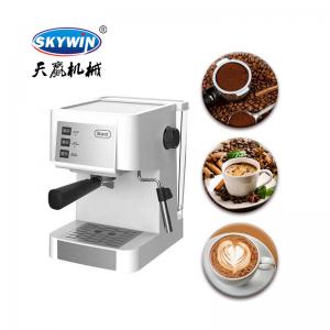 China Commercial Fully Automatic Cup Espresso Coffee Machine With Milk Frother supplier
