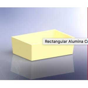 High Purity Alumina Crucibles For Metals Melting , Ceramic Powders Heat Treatment