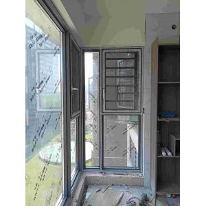 Powder Coating / Anodizing Aluminum Casement Windows Sound Insulation