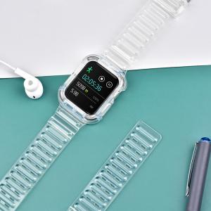 ODM Transparent TPU Rubber Wrist Watch Straps For Apple Watches