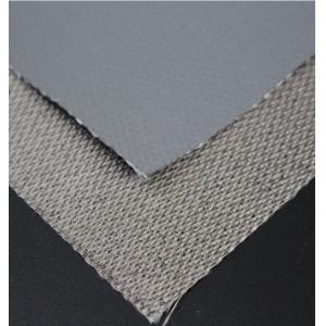 China Single Side Silicone Coated Glass Fiber Fabric Insulation Fire Resistant Silicone Rubber Sheet supplier