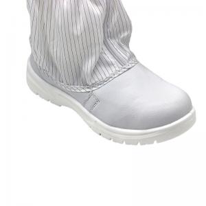 White Cleanroom Safety Shoes Dust-Free Reusable Work Washable Antistatic ESD Mesh Anti Static Safety Shoes