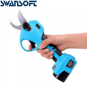 China Swansoft Electric Pruning Shears Rechargeable Lithium-Ion Battery Machine Professional electric pruning shear supplier