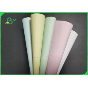 Eco - Friendly 48g 55g 80g Printed Carbonless Paper Jumbo Roll For Office