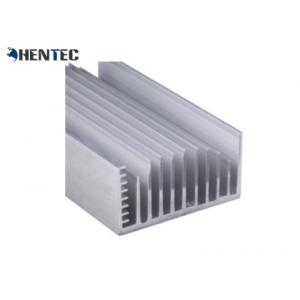 China 6005 Alloy Alodine Aluminum Heat Sink Extrusion Profiles With CNC Machining supplier