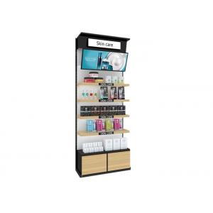 China Lipstick Makeup Display Shelves , Beauty Salon Cosmetic Product Display Stands supplier