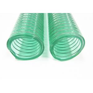 China Reinforced Spiral Suction PVC Steel Wire Hose Pipe 1 Inch - 4 Inch Specification supplier