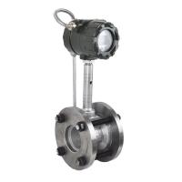 China Steam And Gas Vortex Flow Meter With Frequency Output For Easy Digitization on sale