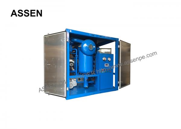 Metallic weather-proof covered type High voltage Transformer Oil Purification