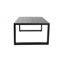 China Classic Design Sturdy Metal Outdoor Dining Table Dining Room Table on sale