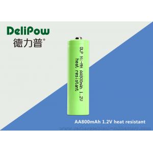 China Customized Capacity AA NIMH Rechargeable Battery 800mAh With UL / CE supplier