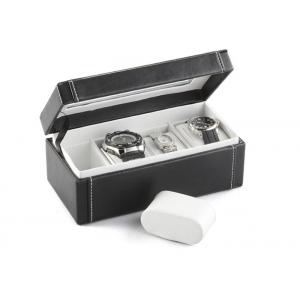 China High End Multiple Watch Storage Box Leather Eco - Friendly For Men'S Watches supplier