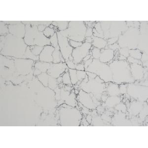 New Arrival Calacatta White Artificial Crystal Extra White Marble Stone Quartz Slabs Porcelain Artificial Quartz Stone