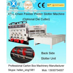 China Corrugated Cardboard Flexo Printer Slotter Machine with 3000mm Inboard Width supplier