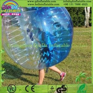 China Top Quality Inflatable Bubble Soccer Balls, Durable Bumper Ball with Colorful Dots supplier