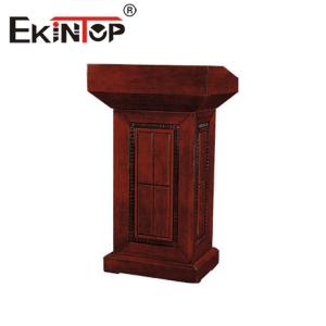 China Standing Podium Leader'S Podium Conference Room Podium Hotel Welcome Platform supplier