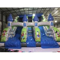 China Disney Cartoons Commercial Inflatable Water Slides Fun Castle Mickey Painting High Standard slide on sale