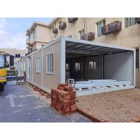 China Insulated Steel Prefab Folding Container House Collapsible Container Homes on sale