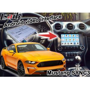 Mustang SYNC 3 Android GPS navigation box WIFI BT Google apps video interface wireless carplay