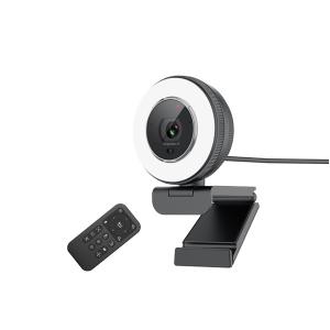 China Ângulo de visão de 78 graus e câmaras web pretas da cor HD 1080p com construído no microfone supplier