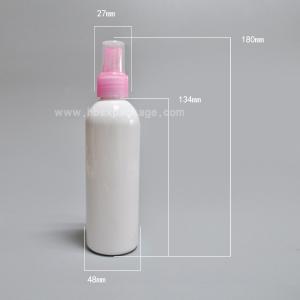 China 60ml 100ml 150ml 200ml PET plastic spray bottle white plastic oral spray bottle supplier