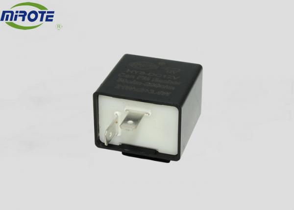 2 Pins Led Bulb Electronic Flasher , Adjustable Led Turn Signal Flasher