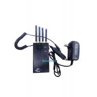 China 4 Antennas Portable Signal Jammer 2w GSM GPS 20m AMPS TACS on sale