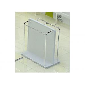 China Modern Lady Clothes Shop Garment Display Stand With MDF Painting wholesale