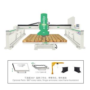 cortadora infrarroja automática del puente 18.5kw para las tejas de mármol del granito