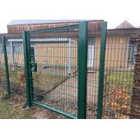 China 1.2*1m Metal Garden Fence Gate With Security Lock on sale