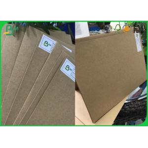 FSC Certified 250gsm - 850gsm High Grade Imported Paper Solid Board , Brown Kraft Paper