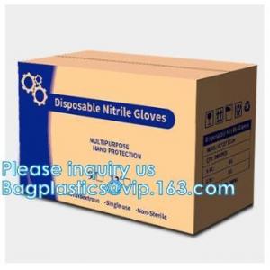 China Medical Disposable Nitrile exam Gloves, Chemical Resistant, Powder-Free, Latex-Free, Non-Sterile, Food Safe, 4 Mil supplier
