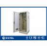 Anti Corrosion Powder Coated Thermostatic Outdoor Telecom Cabinet With Front