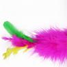 China Colorful Rabbit Hair Cat Feather Teaser Wand Toy Size Customized ODM / OEM Accpeted wholesale