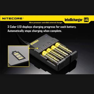 China Nitecore i4 charger Universal charger Nitecore Multifuctional wtih CE and RoHs supplier