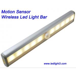 Portable Motion Sensor Wireless Led Light Bar USB Rechargeable with magnetic strip Cabinet Light