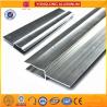 China Silver / Champagne Anodized Aluminum Extrusion Profiles For Industrial wholesale