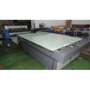 A Starjet UV Flatbed Printer with Glass Surface to Print Board Material