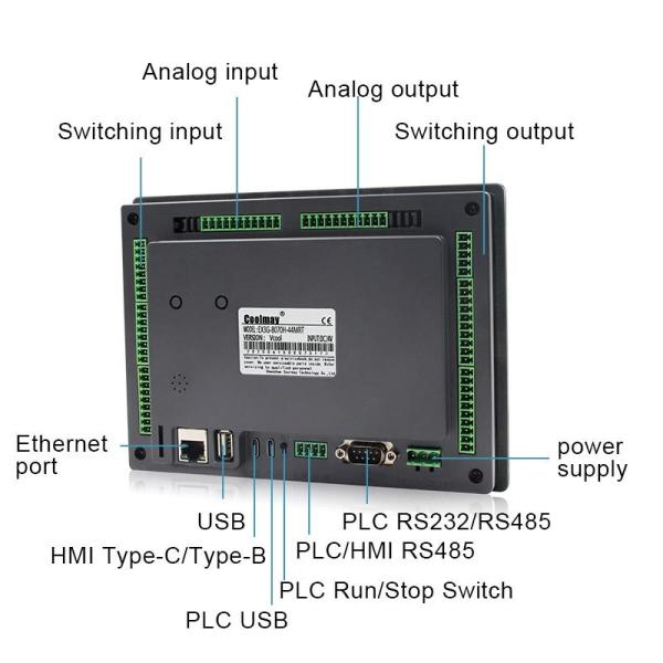 Industrial Automation HMI PLC All In One 7.0