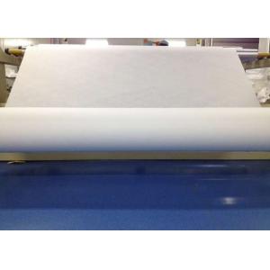 China Wet Wipes Soft White Cotton Cloth , Spunlace Non Woven Fabric 8.5cm-2m Wide supplier