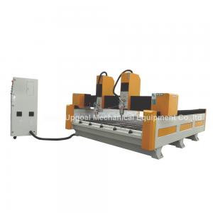 New Double Z-axis Double Heads Stone CNC Carving Machine with Steel Table