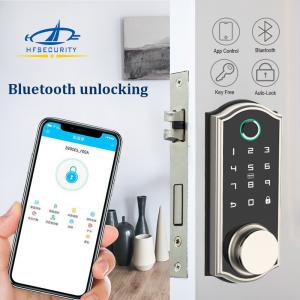 HFSecurity BP03 Biometric Keyless Smart Phone Open way Bluetooth Fingerprint  Door Look