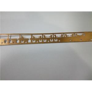 China Tooling Design Metal Stamping Dies Brass Socket Pins Stamping Material Strip Out supplier