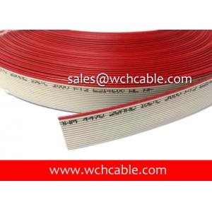 UL4478 XLPE Flat Ribbon Cable AWG26 AWG28 Crosslinked Polyethylene Irradiated 105C 300V