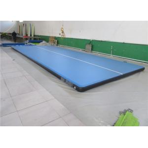 China Flat Surface Inflatable Landing Mat , Bouncy Gymnastic Mats Wear Resistance supplier