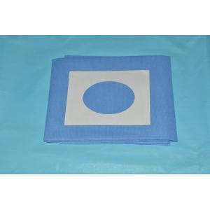 Against Blood Medical Sterile Fenestrated Drape , Operating Room Drapes 48gsm