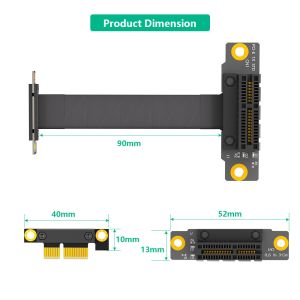 China ATX PCI E Pci Express Extension Cable 36PIN 1X Extension Cable With Gold Plated Connector wholesale