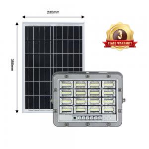 China Garden Led Solar Powered Flood Light  IP66 Remote Control Battery 100W 200W 300W supplier