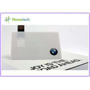Memoria USB de alta velocidad de encargo del dispositivo de almacenamiento USB 2,0 de la tarjeta de crédito USB