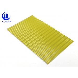 China Plastic Roofing UPVC Tinted Corrugated Plastic Roofing Resist Impact supplier